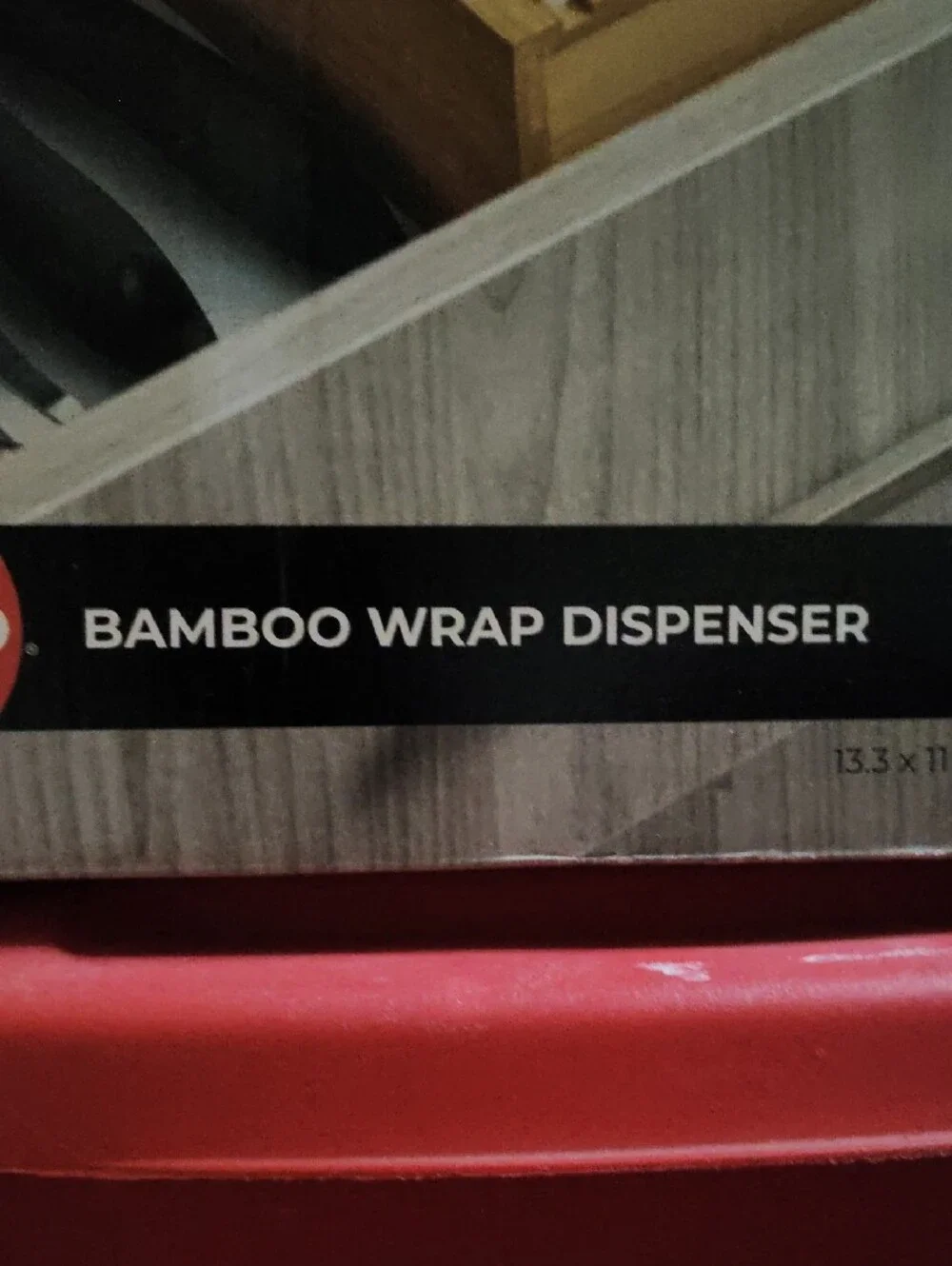 Copco Bamboo Wrap Dispenser - Natural Bamboo